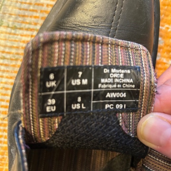 Black Doc Martens buckle loafers - size 8 - Picture 7 of 7